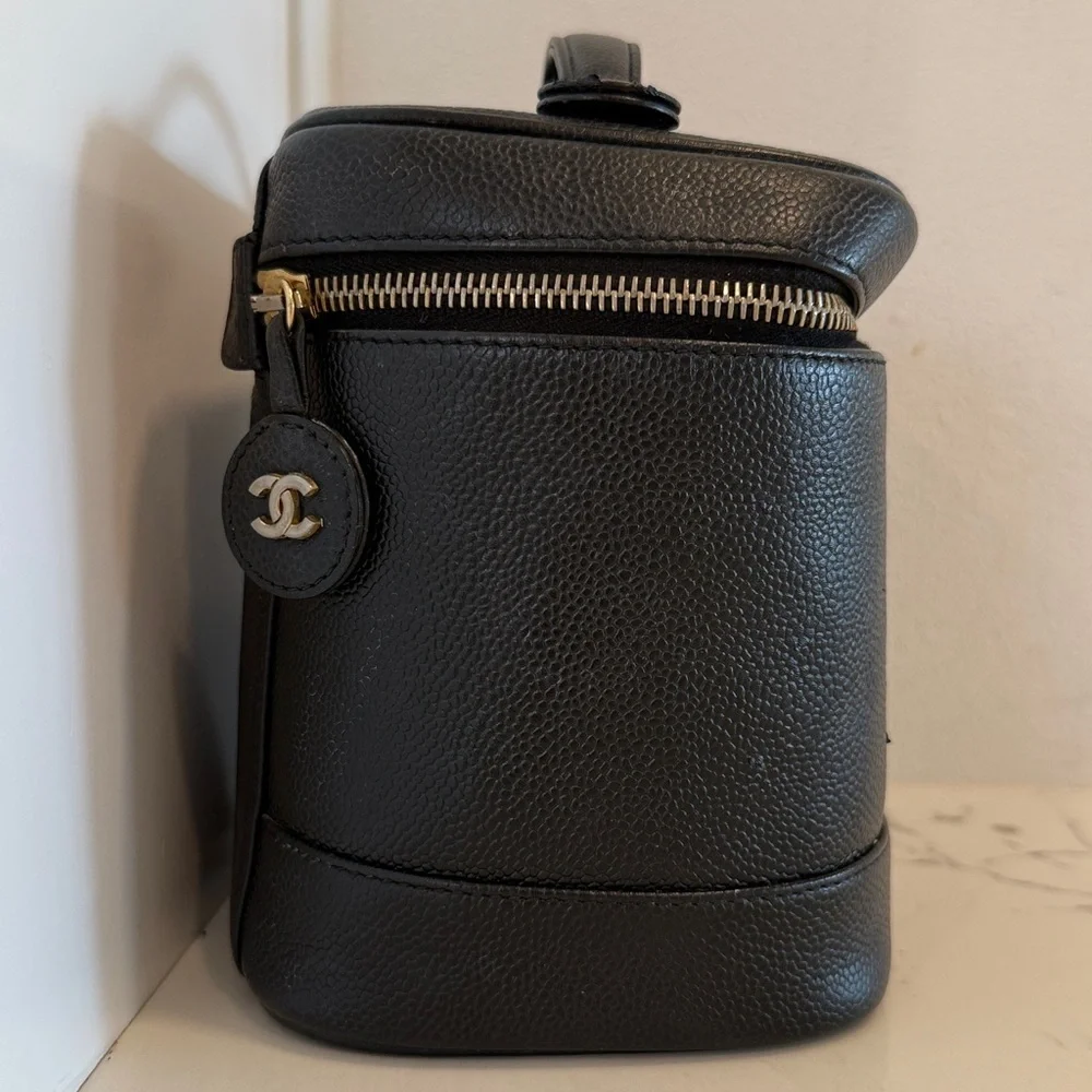 Chanel Caviar Vanity Case